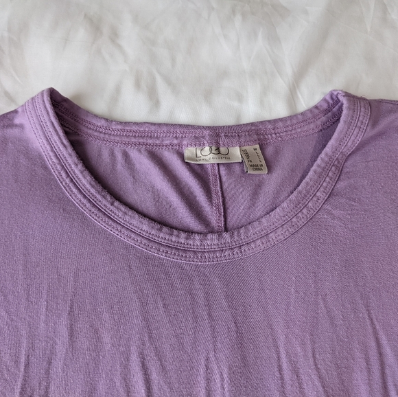 Logo by Lori Goldstein Lavender Tunic Top with pockets Size Medium - Picture 4 of 9
